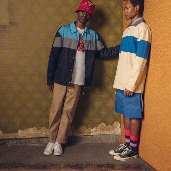 NEW Union Los Angeles khaki beige flat front pants - Picture 2 of 8